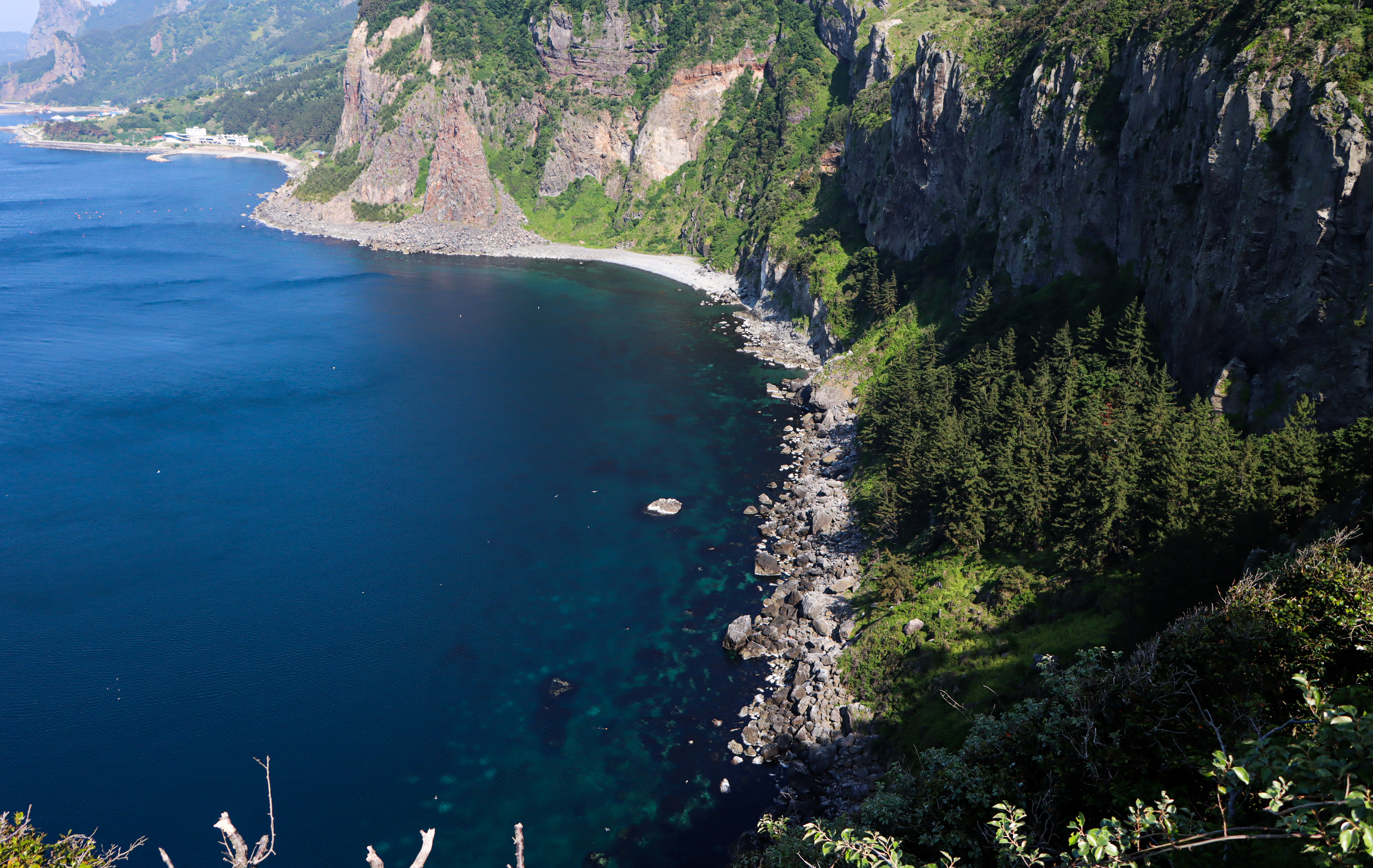 Daepunggam Cliff, Ulleungdo, South Korea